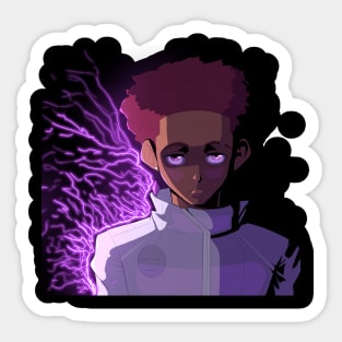 Lighting man Sticker